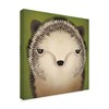 Trademark Fine Art Ryan Fowler 'Baby Hedgehog' Canvas Art, 18x18 WAP06295-C1818GG
